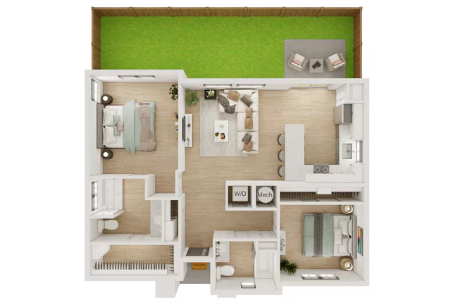 Unit 729 729 floor plan
